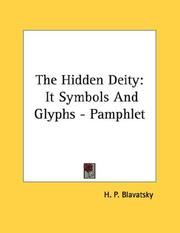 Cover of: The Hidden Deity: It Symbols And Glyphs - Pamphlet
