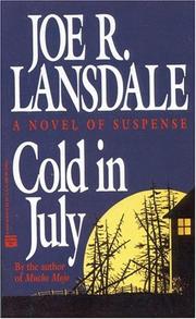Cover of: Cold in July