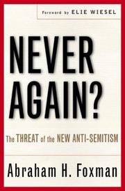 Cover of: Never Again? by Abraham Foxman