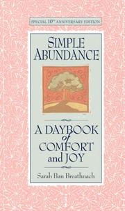 Cover of: Simple abundance by Sarah Ban Breathnach