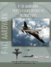 Cover of: F-111 Aardvark Pilot's Flight Operating Manual