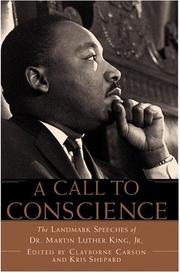 Cover of: A Call to Conscience: The Landmark Speeches of Dr. Martin Luther King, Jr.