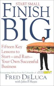 Start small, finish big by Fred DeLuca