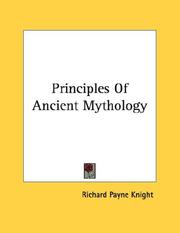Cover of: Principles Of Ancient Mythology
