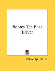 Cover of: Bootes The Bear Driver