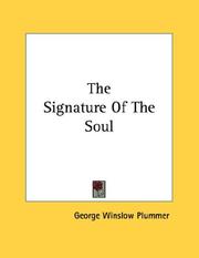 Cover of: The Signature Of The Soul
