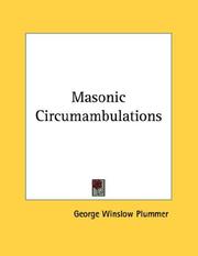 Cover of: Masonic Circumambulations