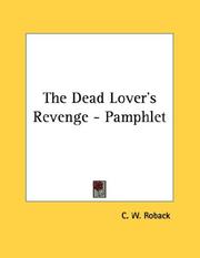 Cover of: The Dead Lover's Revenge - Pamphlet