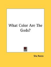 Cover of: What Color Are The Gods?