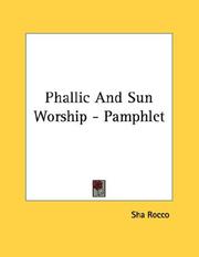Cover of: Phallic And Sun Worship - Pamphlet