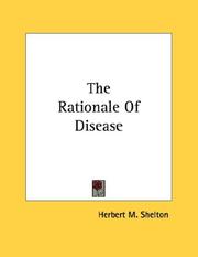 Cover of: The Rationale Of Disease