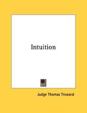Cover of: Intuition
