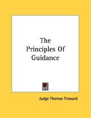 Cover of: The Principles Of Guidance