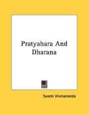 Cover of: Pratyahara And Dharana