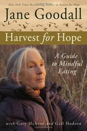 Cover of: Harvest for Hope by Jane Goodall, Gary McAvoy, Gail Hudson