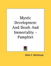 Cover of: Mystic Development And Death And Immortality - Pamphlet