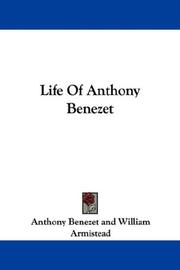 Cover of: Life Of Anthony Benezet