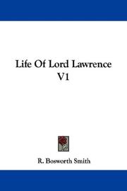 Cover of: Life Of Lord Lawrence V1