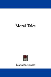 Cover of: Moral Tales