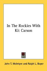 Cover of: In The Rockies With Kit Carson | John T. McIntyre