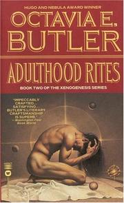 Cover of: Adulthood Rites