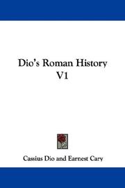 Cover of: Dio's Roman History V1