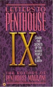 Cover of: Letters to Penthouse IX: Share the Secrets of the Sexiest People on Earth