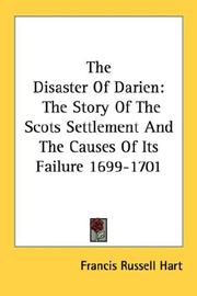 The disaster of Darien by Francis Russell Hart