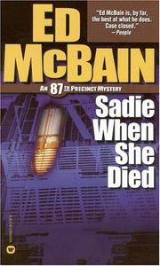 Cover of: Sadie When She Died (87th Precinct Mysteries)