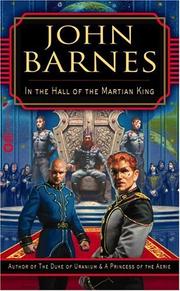 Cover of: In the hall of the Martian king