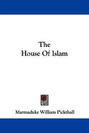 Cover of: The House Of Islam