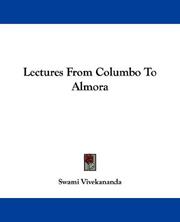 Cover of: Lectures From Columbo To Almora by Vivekananda
