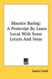 Maurice Baring by Laura Lovat