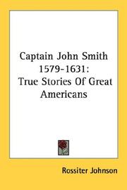 Cover of: Captain John Smith 1579-1631: True Stories Of Great Americans