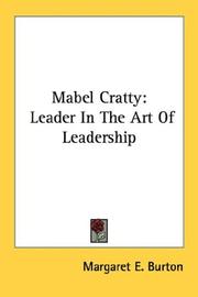 Cover of: Mabel Cratty: Leader In The Art Of Leadership