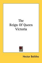 Cover of: The Reign Of Queen Victoria