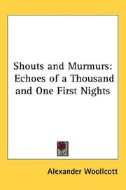 Cover of: Shouts and murmurs