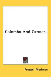 Cover of: Colomba And Carmen