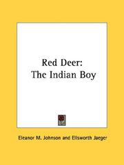 Cover of: Red Deer: The Indian Boy