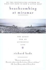 Cover of: Beachcombing at Miramar by Richard Bode