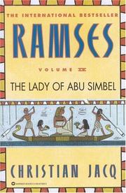 Cover of: The lady of Abu Simbel
