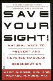 Cover of: Save your sight!