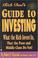 Cover of: Rich Dad's Guide to Investing