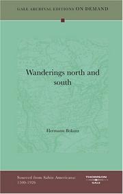 Wanderings north and south by Hermann Bokum