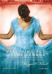 Cover of: The Vanishing Act of Esme Lennox