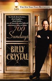 700 Sundays by Billy Crystal