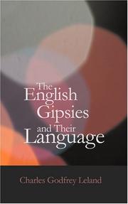 Cover of: The English Gipsies and their language