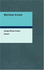 Matthew Arnold by George William Erskine Russell