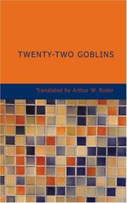 Cover of: Twenty-Two Goblins by Unknown