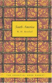 Cover of: South America